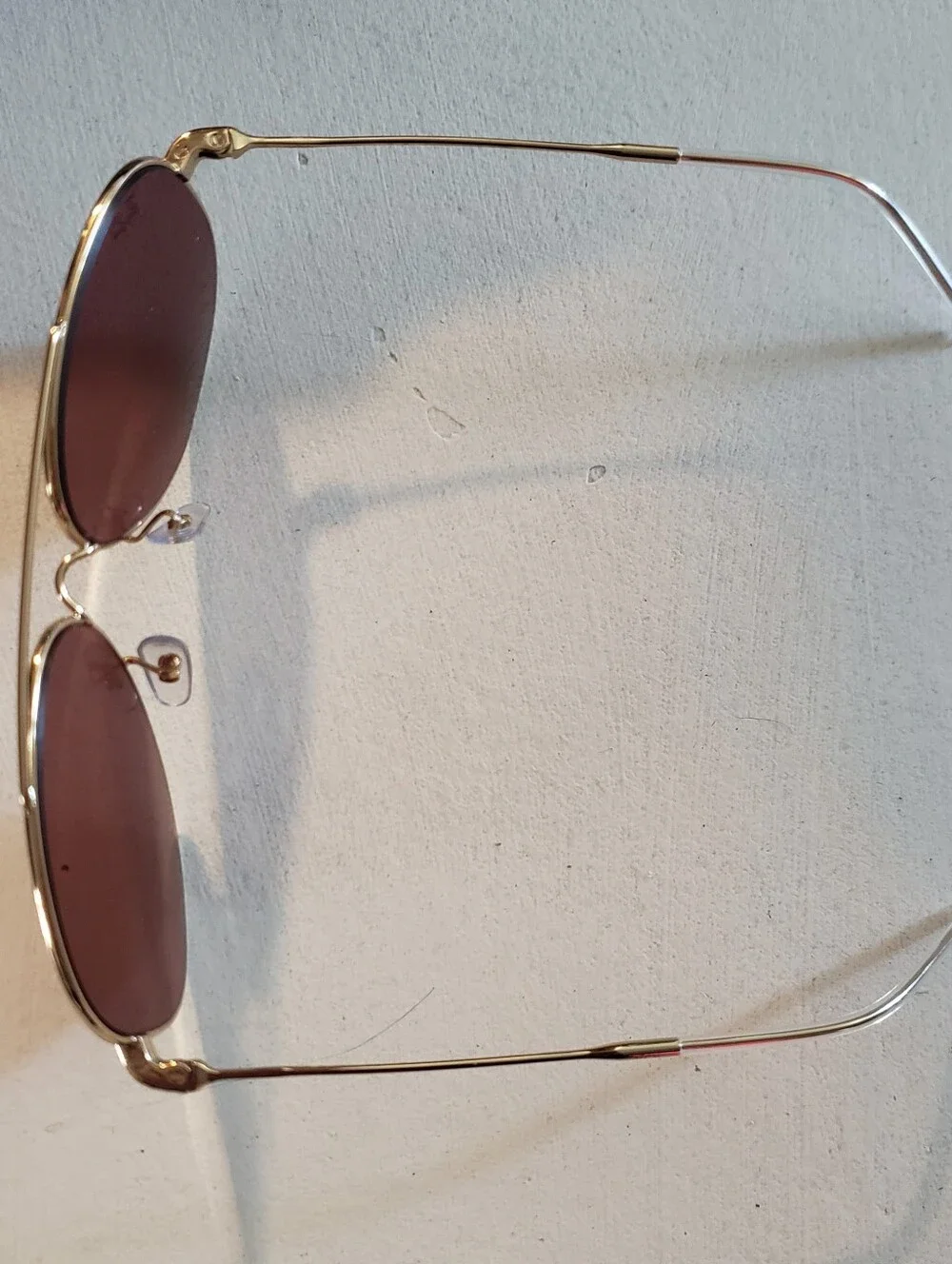Ray-Ban Aviator Reverse- Gold Frame with Violet Lenses 59mm